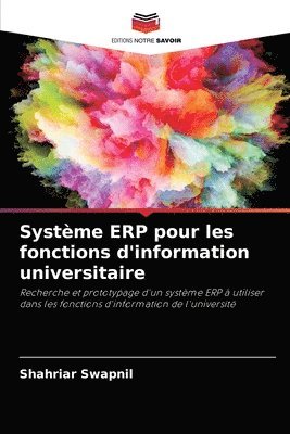 Systme ERP pour les fonctions d'information universitaire 1