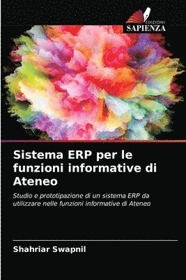 bokomslag Sistema ERP per le funzioni informative di Ateneo