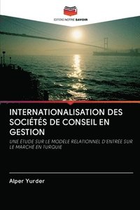bokomslag Internationalisation Des Socits de Conseil En Gestion