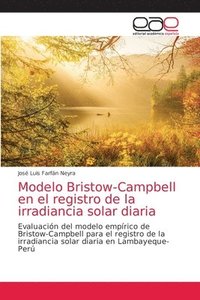 bokomslag Modelo Bristow-Campbell en el registro de la irradiancia solar diaria