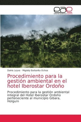 Procedimiento para la gestion ambiental en el hotel Iberostar Ordono 1