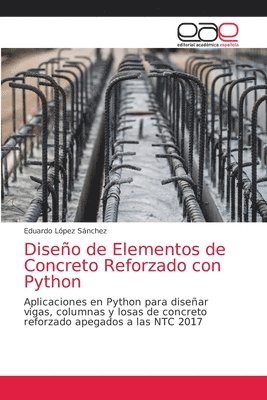 bokomslag Diseño de Elementos de Concreto Reforzado con Python