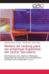 bokomslag Modelo de ranking para las empresas Espanolas del sector Secudario