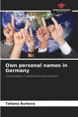 bokomslag Own personal names in Germany