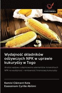 bokomslag Wydajno&#347;c skladnikw od&#380;ywczych NPK w uprawie kukurydzy w Togo