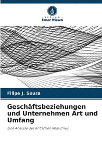 bokomslag Geschftsbeziehungen und Unternehmen Art und Umfang