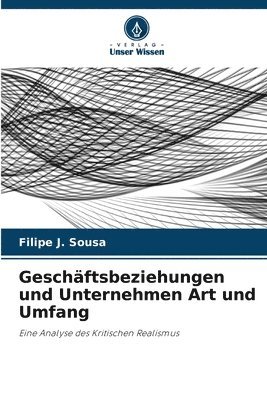 bokomslag Geschftsbeziehungen und Unternehmen Art und Umfang