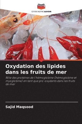 bokomslag Oxydation des lipides dans les fruits de mer
