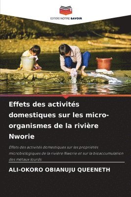 Effets des activits domestiques sur les micro-organismes de la rivire Nworie 1