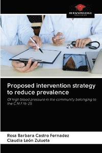 bokomslag Proposed intervention strategy to reduce prevalence