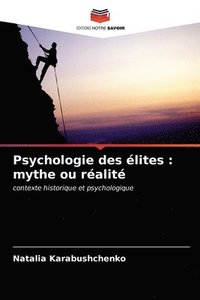 bokomslag Psychologie des lites