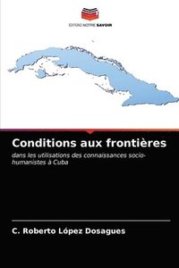 bokomslag Conditions aux frontires