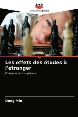 bokomslag Les effets des tudes  l'tranger