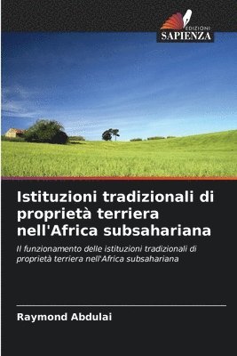 Istituzioni tradizionali di proprietà terriera nell'Africa subsahariana