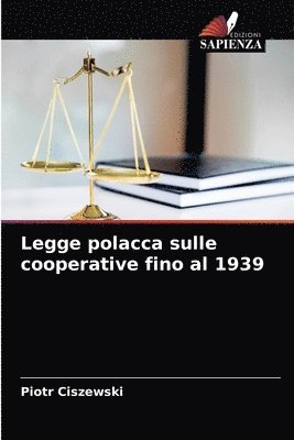 bokomslag Legge polacca sulle cooperative fino al 1939