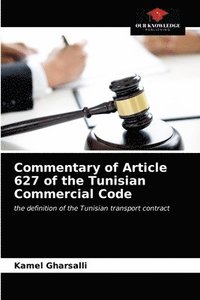 bokomslag Commentary of Article 627 of the Tunisian Commercial Code