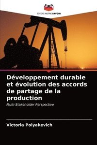 bokomslag Developpement durable et evolution des accords de partage de la production