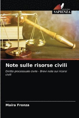 bokomslag Note sulle risorse civili