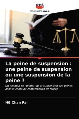 bokomslag La peine de suspension