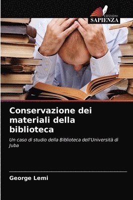 bokomslag Conservazione dei materiali della biblioteca