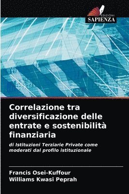 Correlazione tra diversificazione delle entrate e sostenibilit finanziaria 1