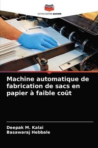 bokomslag Machine automatique de fabrication de sacs en papier  faible cot