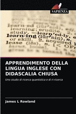 bokomslag Apprendimento Della Lingua Inglese Con Didascalia Chiusa