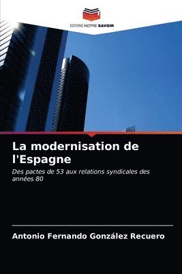 bokomslag La modernisation de l'Espagne