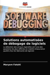 bokomslag Solutions automatises de dbogage de logiciels