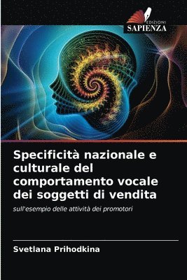 Specificit nazionale e culturale del comportamento vocale dei soggetti di vendita 1