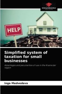 bokomslag Simplified system of taxation for small businesses