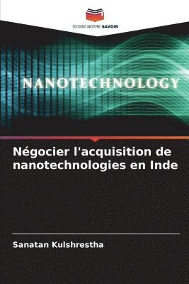 bokomslag Négocier l'acquisition de nanotechnologies en Inde