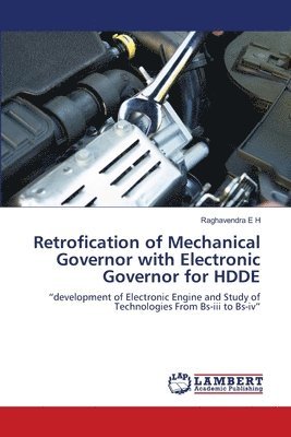 Retrofication of Mechanical Governor with Electronic Governor for HDDE 1
