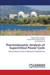 bokomslag Thermodynamic Analysis of Supercritical Power Cycle