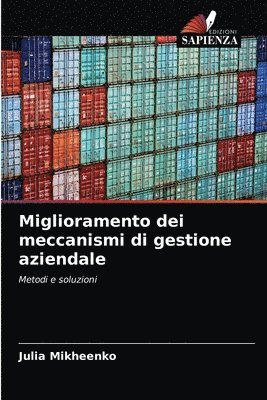 bokomslag Miglioramento dei meccanismi di gestione aziendale