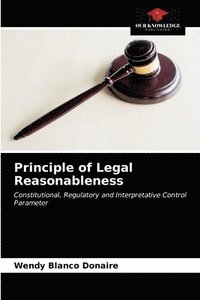 bokomslag Principle of Legal Reasonableness