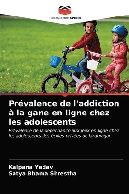 bokomslag Prvalence de l'addiction  la gane en ligne chez les adolescents