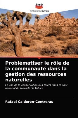 Problematiser le role de la communaute dans la gestion des ressources naturelles 1