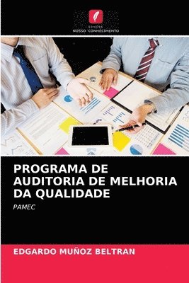 bokomslag Programa de Auditoria de Melhoria Da Qualidade