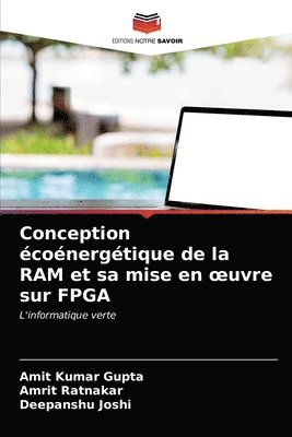 bokomslag Conception conergtique de la RAM et sa mise en oeuvre sur FPGA