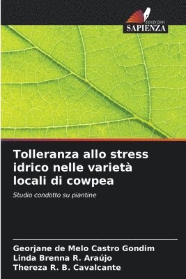 bokomslag Tolleranza allo stress idrico nelle varietà locali di cowpea