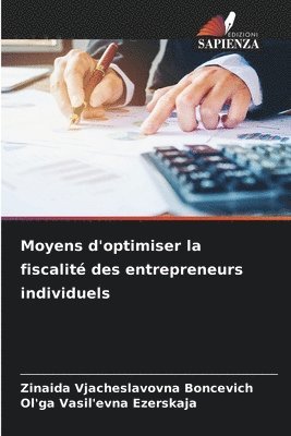 bokomslag Moyens d'optimiser la fiscalit des entrepreneurs individuels