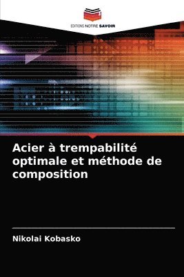 bokomslag Acier  trempabilit optimale et mthode de composition