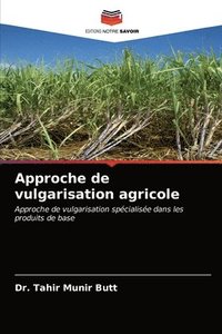 bokomslag Approche de vulgarisation agricole