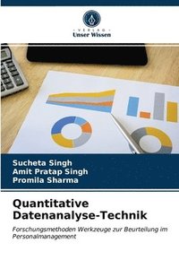 bokomslag Quantitative Datenanalyse-Technik