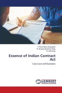bokomslag Essence of Indian Contract Act