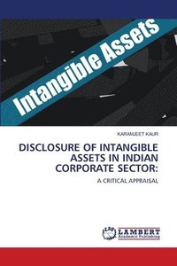 bokomslag Disclosure of Intangible Assets in Indian Corporate Sector