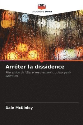 Arrter la dissidence 1