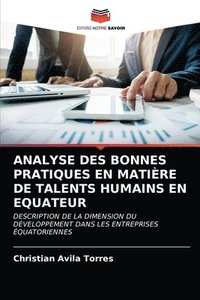 bokomslag Analyse Des Bonnes Pratiques En Matiere de Talents Humains En Equateur