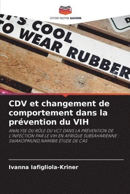 bokomslag CDV et changement de comportement dans la prvention du VIH